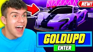 *NEW* ALL WORKING GOLD UPDATE CODES FOR DRIVE WORLD! ROBLOX DRIVE WORLD CODES
