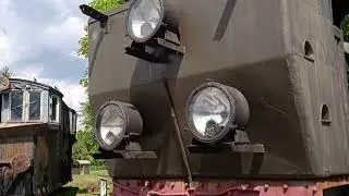Wnętrze parowozu TW53 skansen w Chab&oacute;wce.