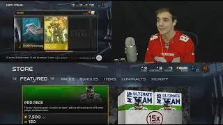 Madden 15 Ultimate Team 100K FACECAM PACK OPENING! Madden 15 Pack Opening