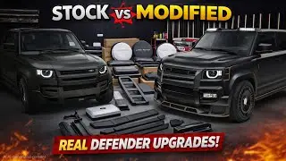Real Defender Mods 😱 | Complete Accessories Tour @drivestylish #defender