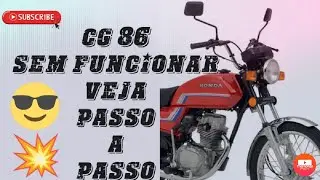 ⭕CG 86 SEM FUNCIONAR VEJAM PASSO A PASSO 💥
