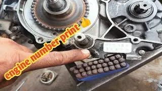 engine number chechish number print 👍 इंजिन और चेचिस में नंबर कैसे चेंज करें