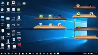 how to remove or hide desktop icon text easily