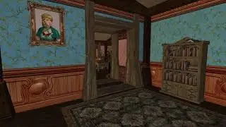 LotRO housing: A Deluxe House in Bree.