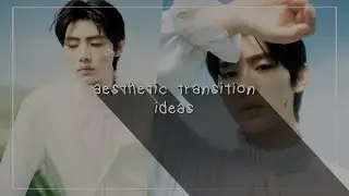 aesthetic transitions ideas + colorings || video star