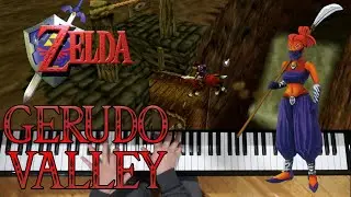 Gerudo Valley - Ocarina of Time (Piano)