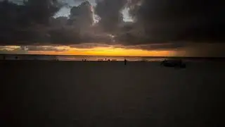 Most beautiful moments of the day sunrise 🌄 #southbeach #southbeachmiami #2023 #artevent
