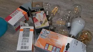 💡 Comparing modern LED bulbs to old incandescent ones (feat. Osram, V-TAC and Flair)