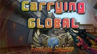 Carrying in GLOBAL with Cutlazz! CS:GO