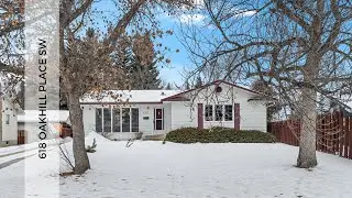 SOLD - 618 OAKHILL PLACE SW - OAKRIDGE, CALGARY - $695,000