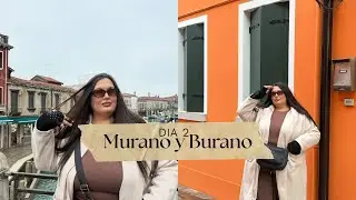 Murano y Burano con mi familia… y OBVIAMENTE la liamos 😂🇮🇹 | Vlog Italia 2