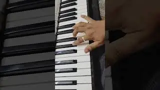 Chaudhavin ka chand ho on piano #tuneparmar #youtube #piano #shorts