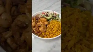 Lemon Pepper Chicken and Rice Bowl #cooking #recipe #foodshorts