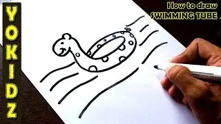 How to draw SWIMMING TUBE