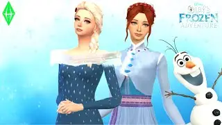 Anna And Elsa [Olaf's Frozen Adventure] : Create a Sim I Sims 4