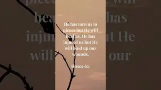 Hosea 6:1 | Come, Let Us Return to the Lord | Healing & Restoration  #meditate #shorts
