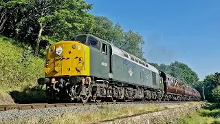 40106 Atlantic Conveyer (Thrash) Opens Up Through Tenbury Wall (17/05/2025)