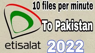 get 10 files per minute Etisalat international call packages to pakistan