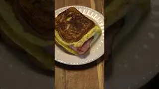 Easy Ham, Egg & Cheese Breakfast Sandwich - #shorts