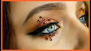 Bronzed Goddess Gemstone Makeup Tutorial- Crush Cosmetics 35F+ Palette | Jade Madden