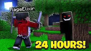 24 HOURS on a CURSED Minecraft World.. - REALMS EP50