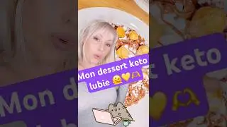 Mon #dessert #lubię #keto #c&eacute;tog&egrave;ne #poids #pertedepoids #ceto #alimentation #lowcarb #cuisine