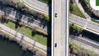 Tranquil Air Flight 0324 Over Geddes River and Adjacent Roads