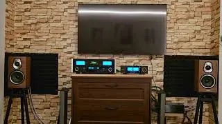 Mclntosh MA5300,  Sonus Faber Sonetto 1 ,QED Genesis silver Spiral. Eversolo dmp-a6 master edition