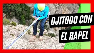 T&eacute;cnica para Rappel en Escalada ☠️☠️☠️ &iquest;C&oacute;mo Rapelar en Simple y Autoasegurado?