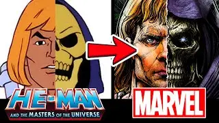 ХУДОЖНИК MARVEL рисует МУЛЬТФИЛЬМЫ 80-Х: ВЛАСТЕЛИНЫ ВСЕЛЕННОЙ!