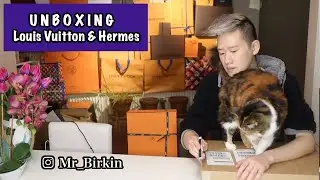 Double UNBOXING Louis Vuitton Taigarama & Hermes Mini Kelly II 2020, in-depth Review & Fit inside