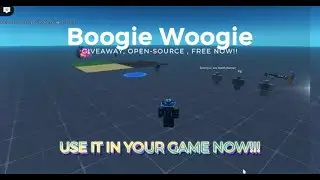 BOOGIE WOOGIE - FREE GIVEAWAY 🔥 | Open-Source Roblox Ability! #boogiewoogie #roblox #robloxstudio