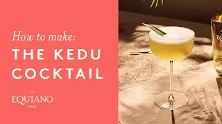 How to make The Kedu Cocktail | Equiano Rum | Award-winning