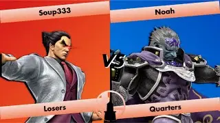 Soup333 (Kazuya) vs Noah (Ganondorf) Side Bracket Loser's Quarters (Best of 3)