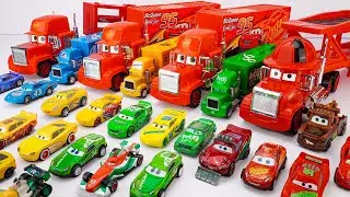 Disney Pixar Cars Trucks Hauler Unboxing | Lightning McQueen, Mack Truck Toys ASMR Toy Playset Toys