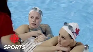 Synchro Swimmers Karine Thomas and Jacqueline Simoneau - Partnership | CBC Sports