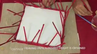 Newspaper Basket Weaving