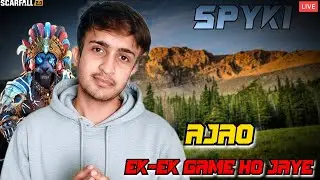 Rank Push Jaari Hain And Custom Room | Scarfall 2 Live | Spyki Plays🔴  @ScarFall2.0
