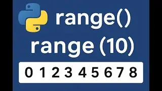 Range Function | Python Tutorial for Beginners