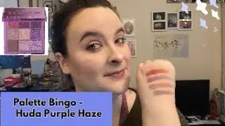 Eyeshadow Palette Bingo | Huda Purple Haze
