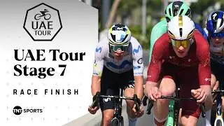 EXECUTED TO ABSOLUTE PERFECTION! 🤩 | UAE Tour Stage 7 Final KM's | TNT Sports Cycling