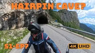 Hairpin Cave? You can't see it coming, it's too dark! Biking through central Europe - S1E7