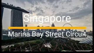 Running the Marina Bay Street Circuit in Singapore