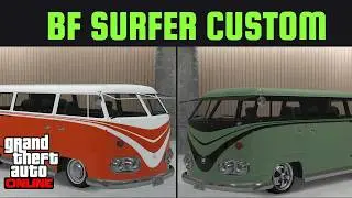 GTA 5 - Past DLC Customization - BF Surfer Custom (1955 VW Bus)