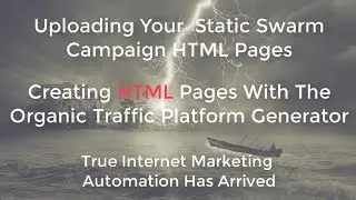 OTP Uploading Pages From The Static Swarm Organic Traffic Platform