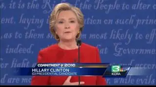 UOP political chair fact checks first presidential debate