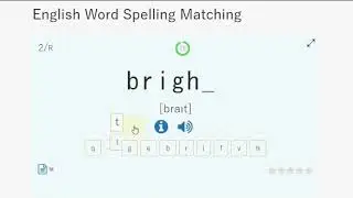 English Spelling Matching