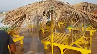 Циклон Окхи в Калангуте 2017, Гоа, Индия (Cyclone Ockhi in Calangute Goa, India)