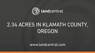 Property 15612: 2.34 acres in Klamath County, OR