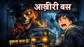 आख़िरी बस | The Last Bus | Horror Stories in hindi | Dark story wala 